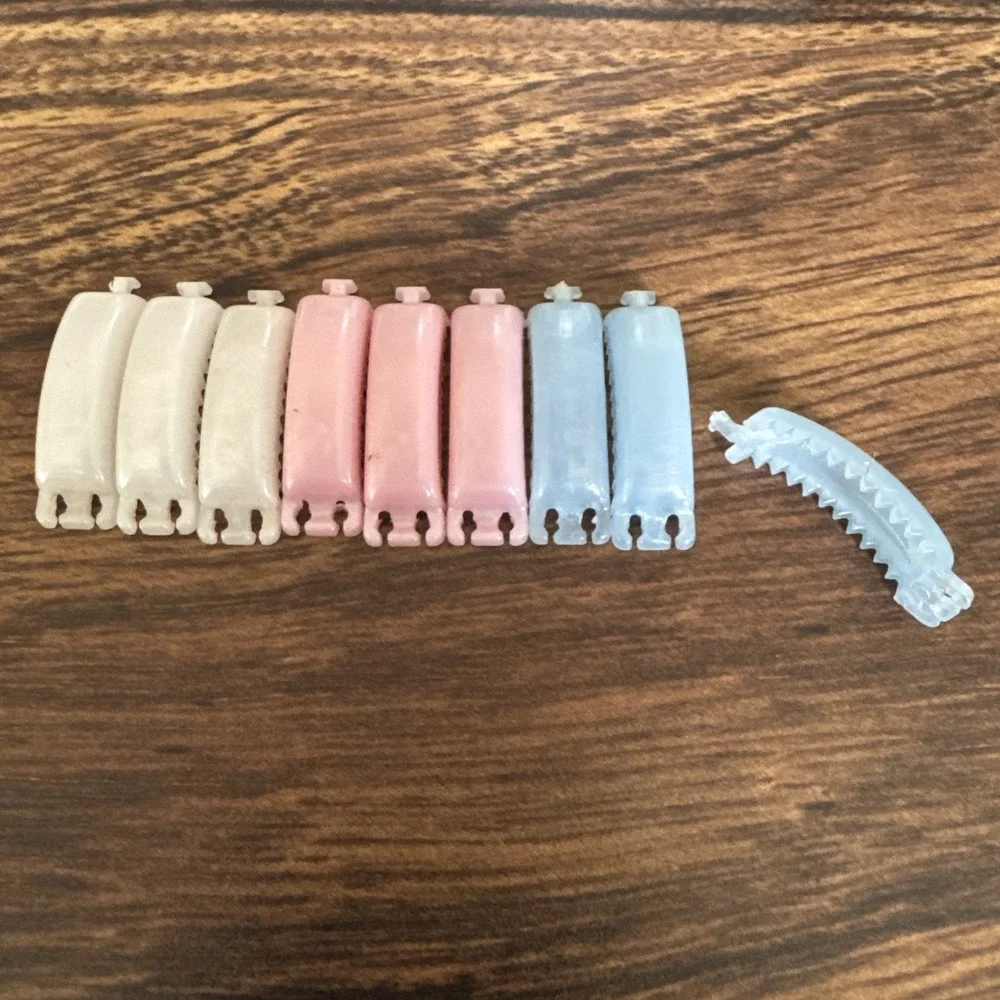 Vintage 1970 Grip-Tite Ponytail Holders Solo Products Lot Of 9‎